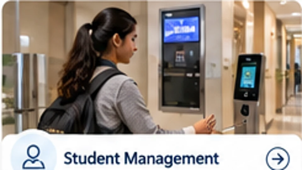 Student management and hostel attendance monitoring